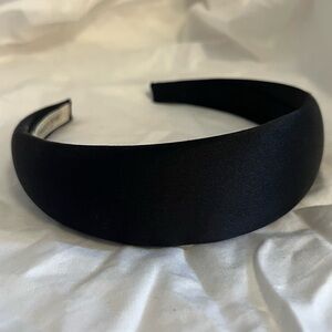 Jennifer Behr Black Silk Kate Headband